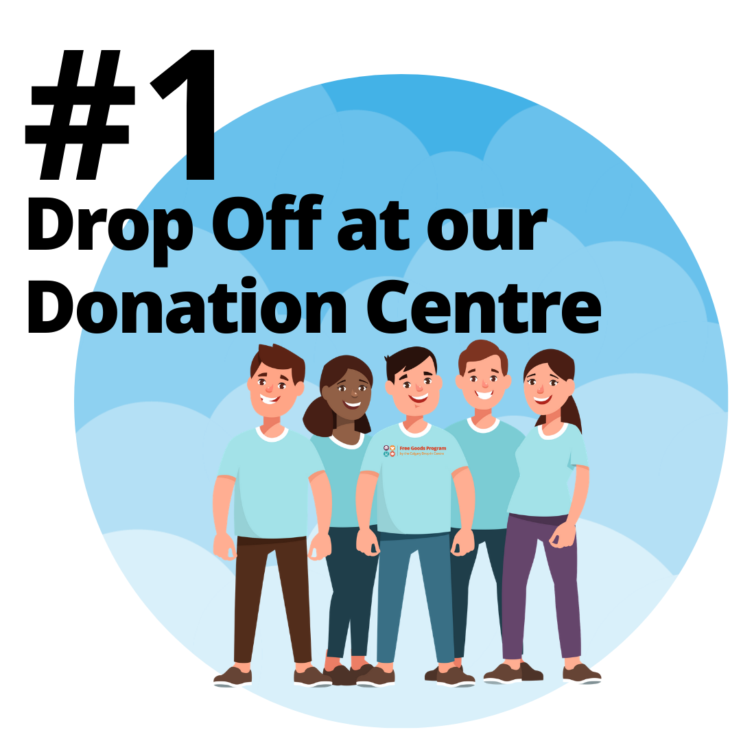 Donate to the Free Goods Program Calgary DropIn Centre