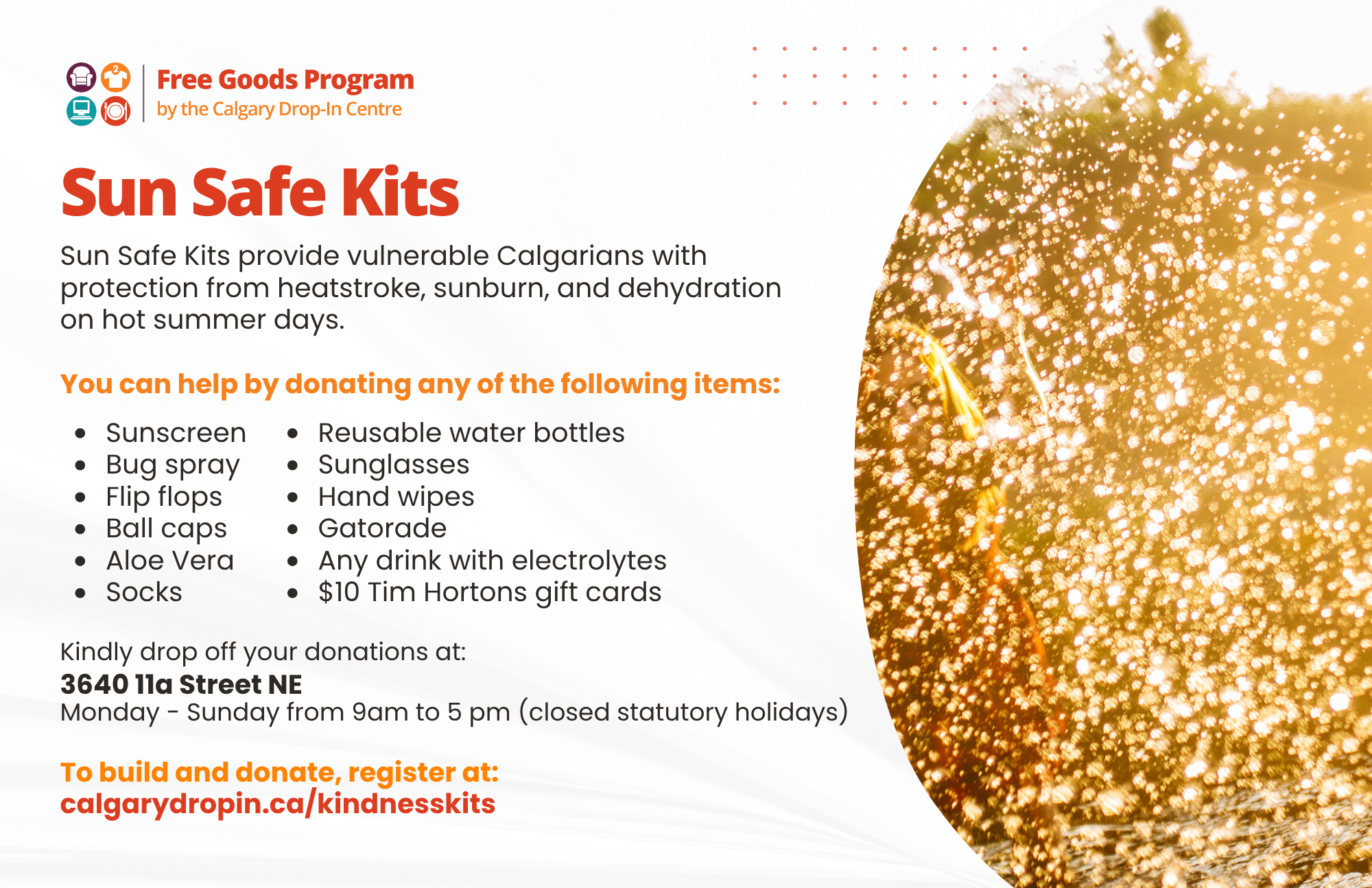 Sun Safe Kits 2025